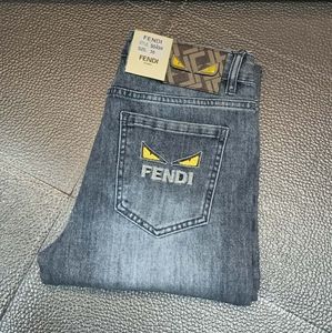 fendi Casual Jeans Fendi slim straight leg jeans
